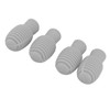 4Pcs Drumstick Silent Tip Silicone Drum Stick Dampener Mallet Mute