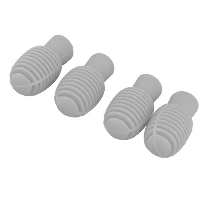 4Pcs Drumstick Silent Tip Silicone Drum Stick Dampener Mallet Mute