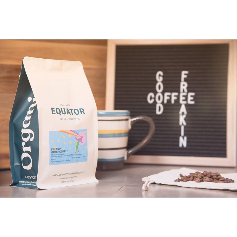 Equator Coffee Roasters Freakin’ Good Coffee – Fair Trade &
