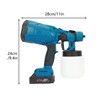 Paint Sprayer Spray Gunpaint Sprayer Gun Professional Paint Sprayer 3