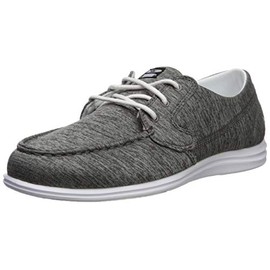Brunswick Ladies Karma Bowling Shoes- Grey/White, 9.5