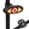 JINKEY Smart Bike Tail Light with Turn Signals, USB Rechargeable