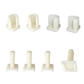 2 Set 819091 Refrigerator Shelf Support studs Kit, Stud-Shelf Fit for Whirlpool, Maytag, Kenmore,KitchenAid, Jenn-Air, Amana and more,freezer Support studs Replace for AP3119967,1024,115911,3242