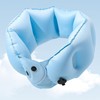 Inflatable Travel Neck Pillow - Compact Air Travel Pillow -