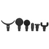 6pcs 19mm Fascia Massage Gun Body Massager Accessory Replacement Massage