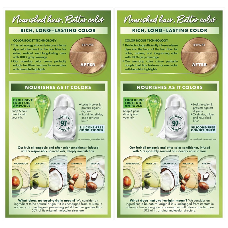 Garnier Nutrisse Ultra Crème Hair Color, Permanent Hair Dye with