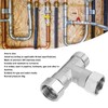 Plumbing Fitting, G1/2 Stainless Steel Pipe Fittings 3 Way T