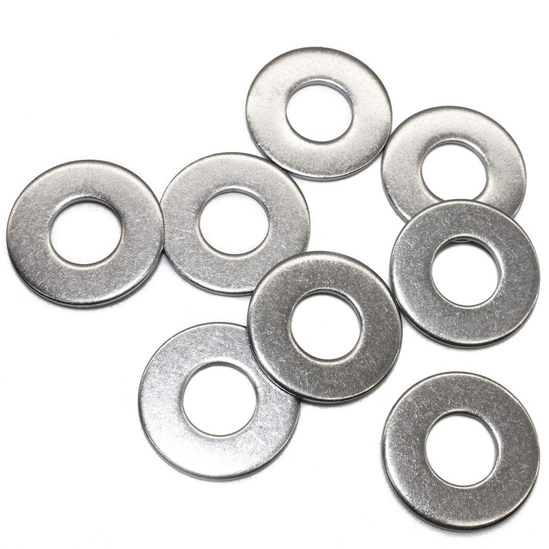 FullerKreg 3/8" x 1" OD Stainless Flat Fender Washers，1" Outside