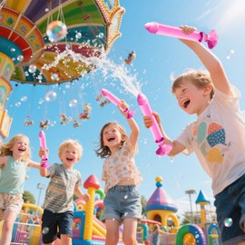 Water Squirter for Kids | Firework Beach Shooter Toys - Pool Games Beach Swimming Pool Water Squirter, Romantic Photography Props for Adults