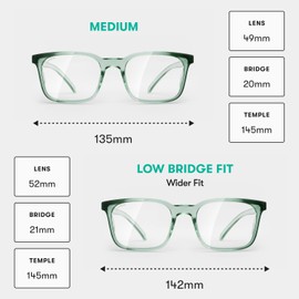 Stoggles Rectangle Z87.1 Certified Polycarbonate Safety Glasses, Scratch & Shatter-Proof, Blue-Light & UV Blocking Lens, Top & Side Shields, Anti-Fog Dip Coated, Durable, Protective & Stylish Eyewear