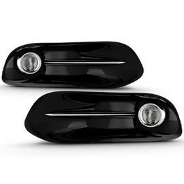 ACANII - For [PAIR] 2013-2016 Dodge Dart Fog Lights Driving Bumper Lamps w/Switch+Bulbs Assembly Driver & Passenger Side