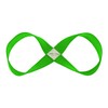 Infinity Strap - STRETCH - Aurora (Neon Green) - Large