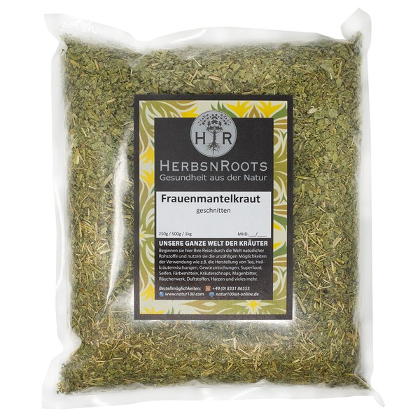 Frauenmantelkraut 500g • "Zyklus" Frauen-Tee • 100% Natur • Frauenmanteltee