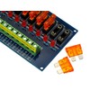 Screw Mount 10 Position Power Distribution Fuse Module Board, for