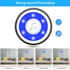 MYPIN Wireless Dog Doorbell, IP65 Waterproof Door Bell, Pet Door