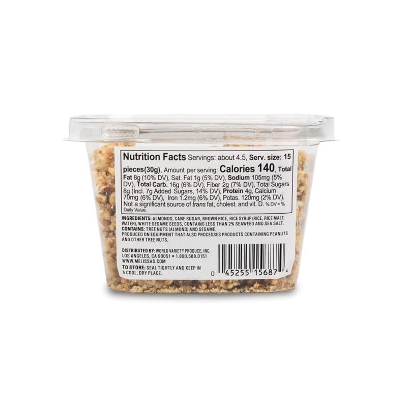 Melissa's Clean Snax® with Chia and Flaxseed, Gluten-free Packaged Snacks,