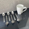 1Buy UK 6pc Tea Spoon Cutlery Stainless Steel Teaspoons Tea