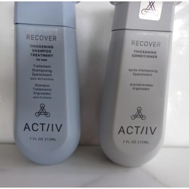 ACTiiV Recover Thickening Cleansing Treatment Men 6oz- Conditioner 7oz DUO