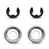 HAISHINE 2Set Clutch Washer and Clip fit Stihl MS170 MS180