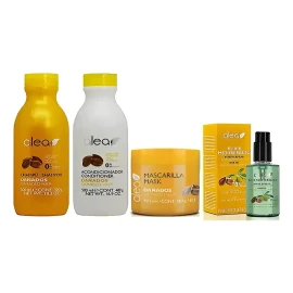 Shampoo, Acondicionador, Mascarilla Y Elixir Alea Dañados