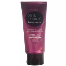 Elastin 엘라스틴 실크리페어 퍼펙트 샤이닝 골드실크 트리트먼트 300ml (1) Elastin Silk Repair Perfect Shining Gold Silk Treatment 300ml