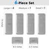 Refrigerator Door Handle Covers, Set of 6, Non-Slip Appliance Handle