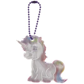 Glimmis Grimmis Unicorn Scandinavian Reflector Reflective Key Chain Retroreflective Multicolor 1 pc (x1) 4589556427357