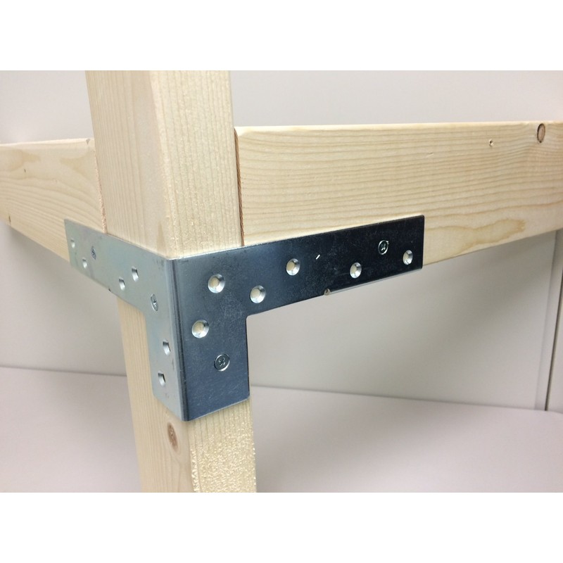 DAIDOHANT 24T-2-BK10179020 2 x 4 Support Mount Bracket, Reinforcement Hardware,
