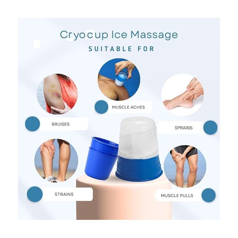 Cryocup Cryocup (Pack of 2) - the Premier Ice Massage