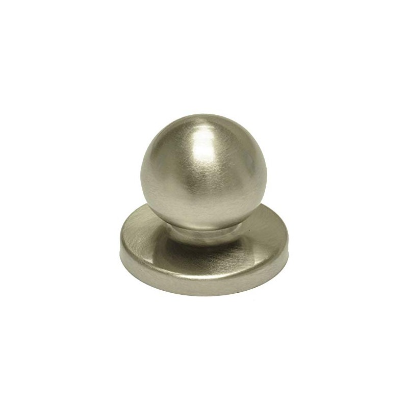 Better Home Products Bi-Fold Door Knob with Back Plate Satin