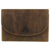 Greenburry Vintage Wallet Leather 15 cm sattelbraun