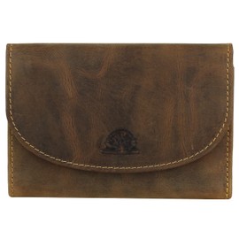 Greenburry Vintage Wallet Leather 15 cm sattelbraun