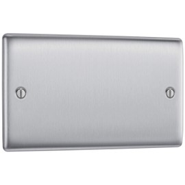 BG Electrical Double Blank Plate