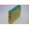 VILEDA PURACTIVE SCOURER PK10 YELLOW
