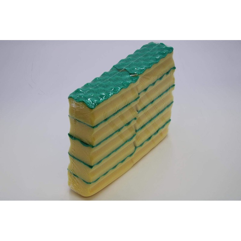 VILEDA PURACTIVE SCOURER PK10 YELLOW