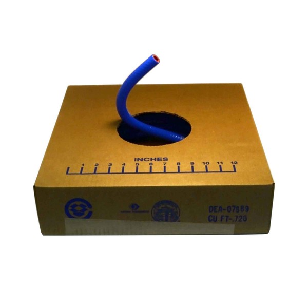 Flexfab 5526 Series - 5/8" x 50' Blue Silicone Heater