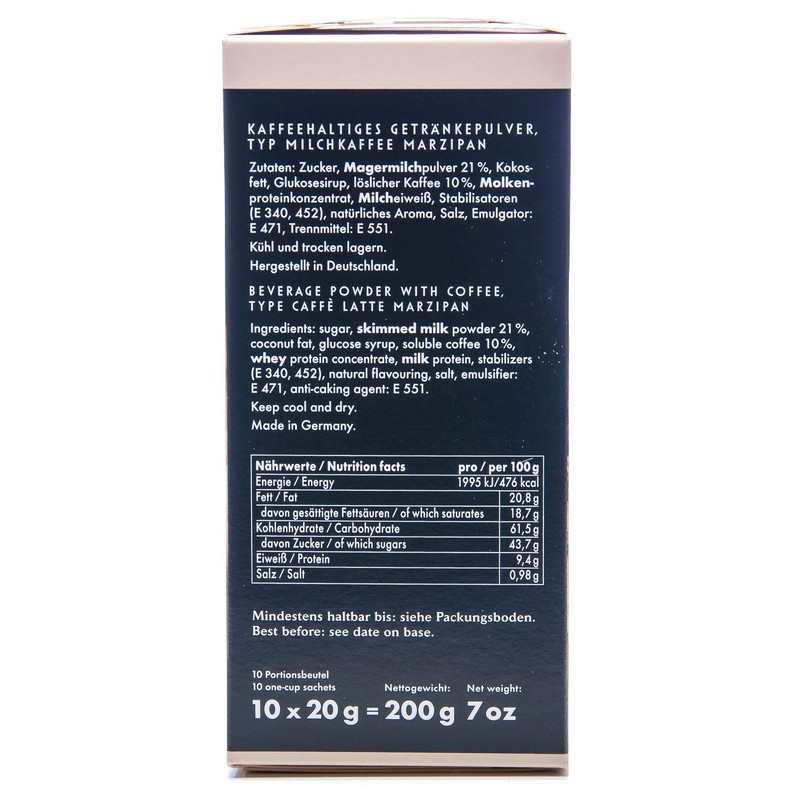 Niederegger Marzipan Milk Coffee (Cafe Latte) - 200g/7.0 Oz