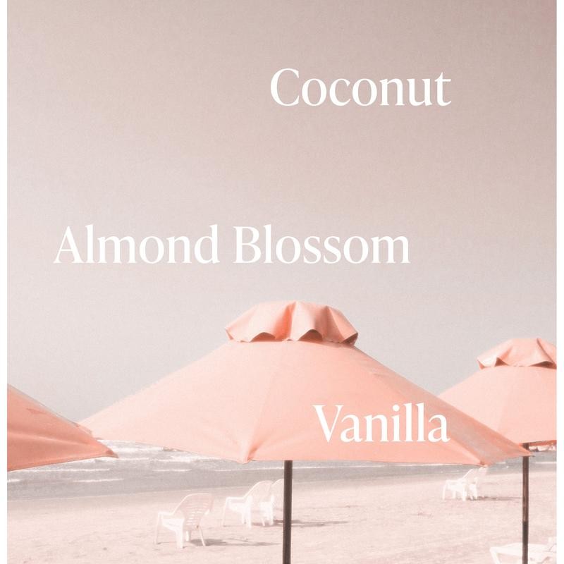 Saltair Pink Beach Essentials Set - Coconut, Almond Blossom &