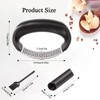 Eastrise Stainless Steel Garlic Press,Rocker Crusher Masher,Portable Manual High Performance