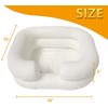 Inflatable Bedside Shampoo Basin kit, Bedridden Shower System for Disabled&