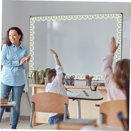 CAXUSD 12pcs Magnetic Bulletin Board Border Trims for Classroom Decor Decorative Borders Adorable Patterns for Walls Whiteboards and More