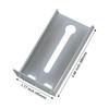 LONTAN 5 Pairs Rear Mounting Brackets - Cabinet Drawer Bracket