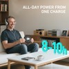 HOTT C105 Portable CD Player, Rechargeable Battery,Bluetooth/FM Transmit/AUX-in, Anti-Shock, Backlight