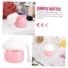 Healeved 4 Sets Cute Container Refillable Cream Jar Portable Sample