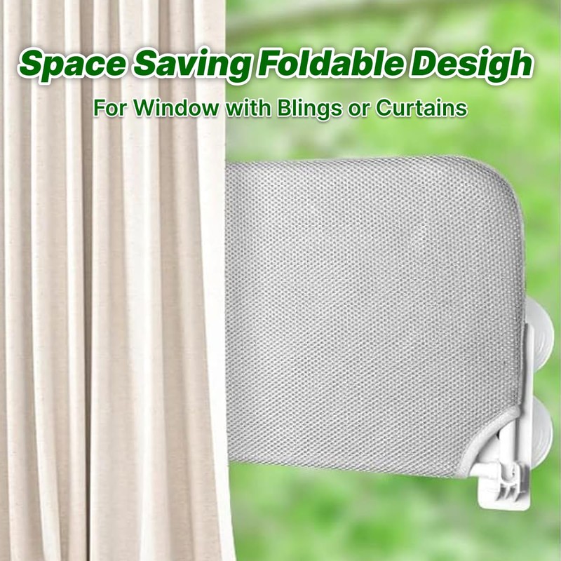 HHENGYISOUL Cat Window Perch,Foldable Cat Hammock for Window,Breathable Mesh Cat