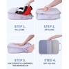 Ceneda Suitcase Organiser Packing Cubes Compression 7 Pieces, Suitcase Organiser