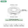 M METERXITY 2-Pack Cuttable Wall Split Flange, for 0.8/1/1.2 Inch(20/25/32mm)