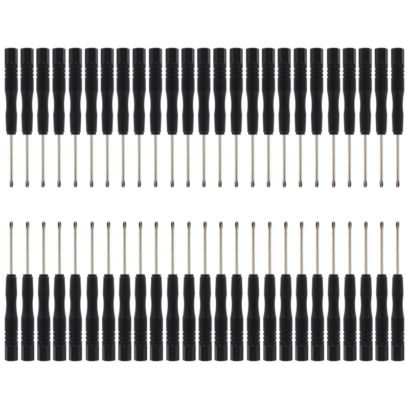GENNEL 50pcs 85mm x 2mm 2.0mm Cross Phillips Screwdriver for