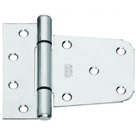 Extra Heavy Gate Hinge 3-1/2 Inch Zinc Plated Steel 1 Per Pack