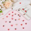 SUNNYCLUE 1 Box 330Pcs 11 Styles Strawberry Clay Beads Fruit